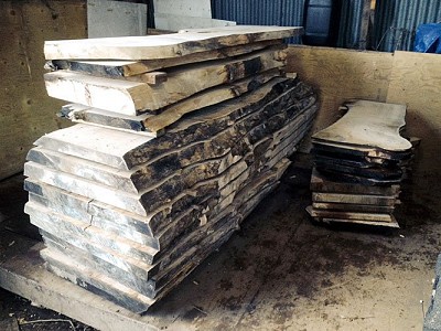 Spalted Sycamore from Vale Royal Abbey